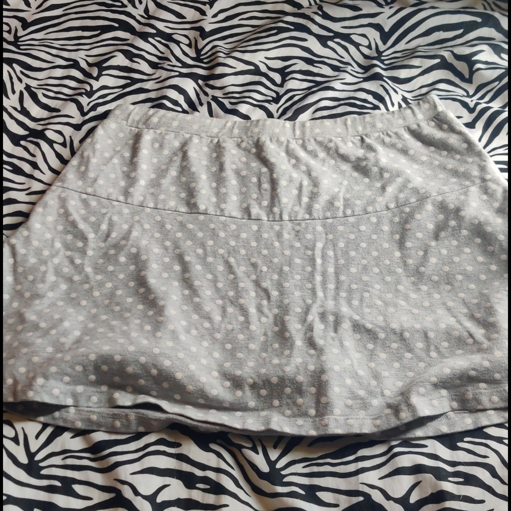 Polka dot skirt